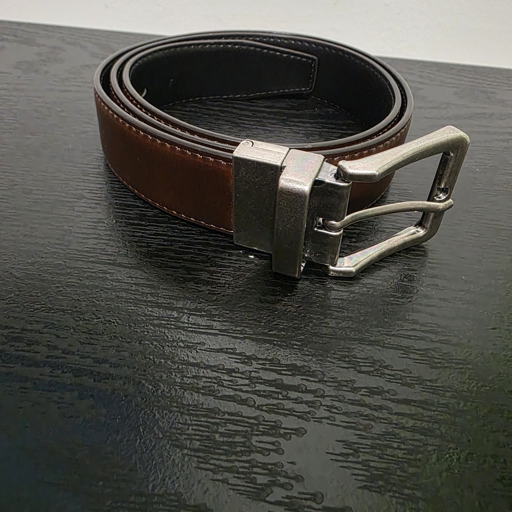Men's Brown Leather Belt